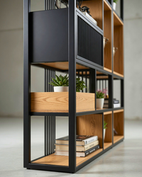 Estante Urban Grid Industrial - 2x2M