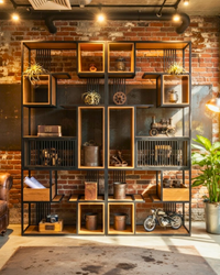 Estante Urban Grid Industrial - 2x2M