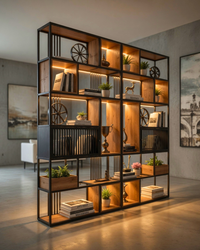Estante Urban Grid Industrial - 2x2M