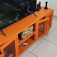 Rack Titan – 100% Ferro - 2,00M - Laranja