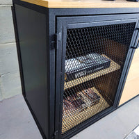 Rack estilo industrial 200x70x40cm