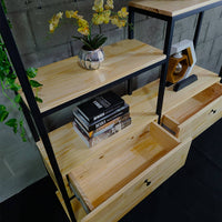 Estante estilo industrial 120x200x30cm