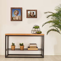 Aparador estilo industrial em madeira pinus 100x40cm