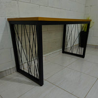 Mesa Iron Grid – 150x60cm