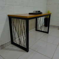 Mesa Iron Grid – 150x60cm