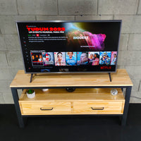 Rack estilo industrial com gavetas 120Lx30Px60Acm