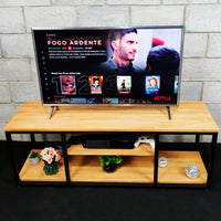 Rack estilo indutrial 140Lx40Px50Acm